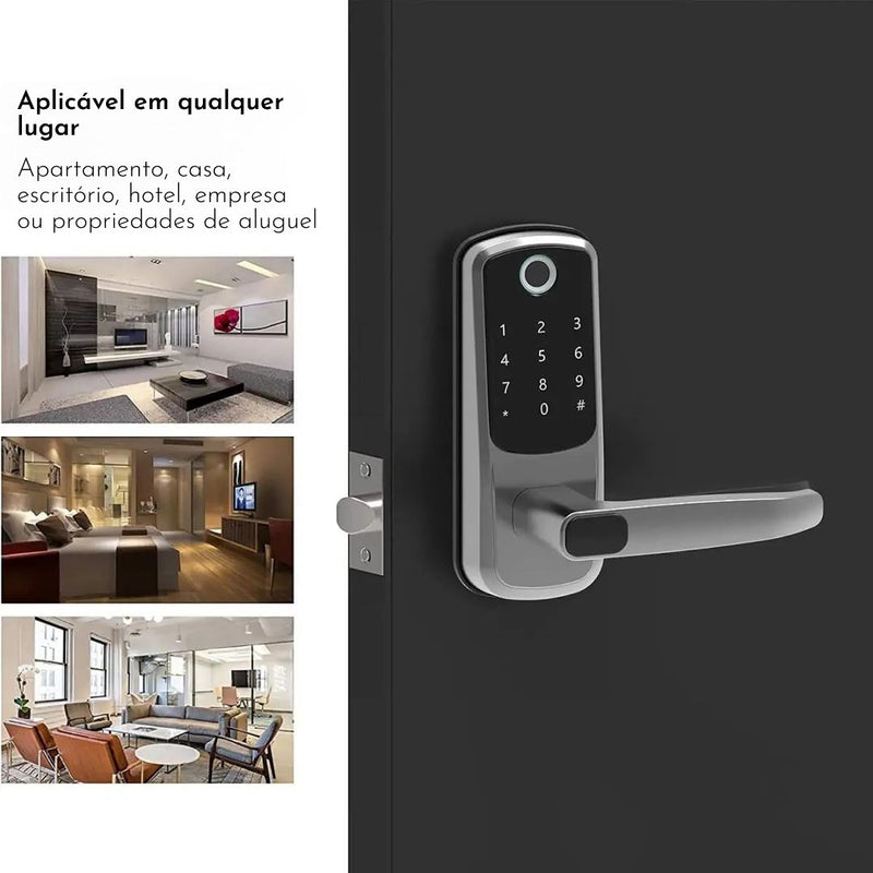 Fechadura Digital Wi-Fi IP66 Multifuncional